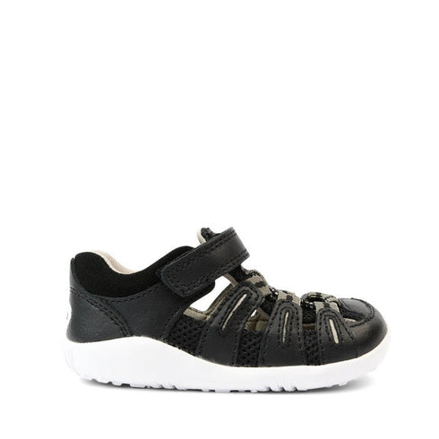 Bobux Step Up Summit Black  Sandal 731601